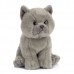 British Grey Shorthair Plush Kitten